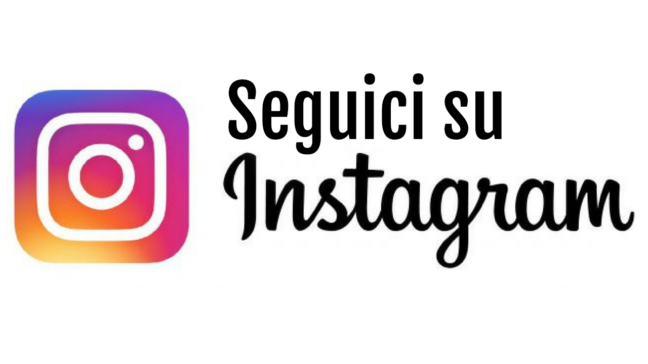 Seguici sul nostro canale Instagram per restare aggiornato